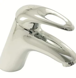 Mitigeur de salle de Bain Robinet pour Lavabo Vasque en Laiton Chrome avec Vidage