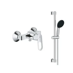 Mitigeur douche Bauloop monocommande et douchette Grohe Vitalio Start