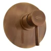 Mitigeur douche encastrable SEINA en laiton bronze 15 cm