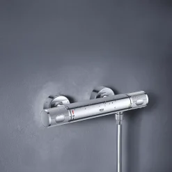 Mitigeur douche thermostatique GROHE Quickfix Precision Feel + microfibre