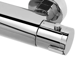 Mitigeur douche thermostatique, chrome, GoodHome Mayas