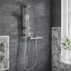 Mitigeur douche thermostatique VILLEROY ET BOCH Universal rond Chrome