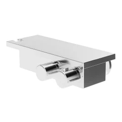 Mitigeur douche thermostatique chrome GoodHome Kolima
