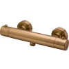 Mitigeur douche thermostatique cuivre brossé Essebagno Luisa