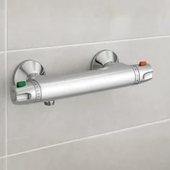 Mitigeur douche thermostatique chromé Essebagno Glam
