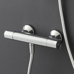Mitigeur douche thermostatique JACOB DELAFON Simone chrome + nettoyant