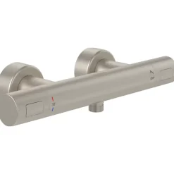 Mitigeur douche thermostatique VILLEROY ET BOCH Universal rond Brushed Nickel Matt
