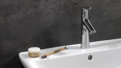 Mitigeur lavabo avec tirette et vidage Hansgrohe Talis S ComfortZone 100 surface chromé