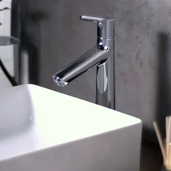 Mitigeur lavabo avec tirette et vidage Hansgrohe Talis S ComfortZone 190 surface chromé