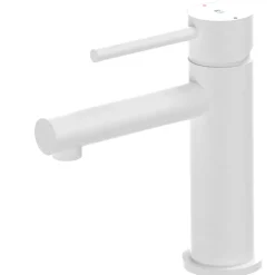 Mitigeur lavabo bas blanc Essebagno Luisa