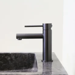 Mitigeur lavabo bas gun métal Essebagno Luisa