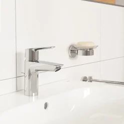 Mitigeur lavabo GROHE Quickfix Start 2021 avec tirette et vidage chromé taille S