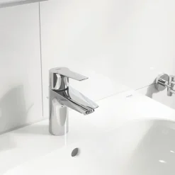 Mitigeur lavabo GROHE Quickfix Start 2021 avec tirette et vidage chromé taille S