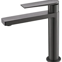 Mitigeur lavabo haut gris gun métal Essebagno Allure