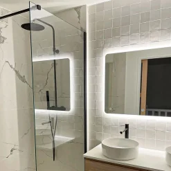 Mitigeur lavabo haut noir Essebagno Envol