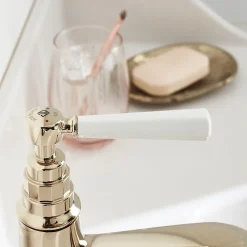 Mitigeur lavabo JACOB DELAFON Cléo 1889 Or beige