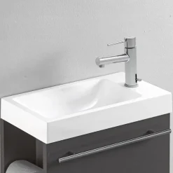 Mitigeur lave mains chrome eau chaude et froide Essebagno Picolo