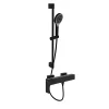 Mitigeur mécanique douche VILLEROY ET BOCH Subway 3.0 Chrome + Ensemble de douche VILLEROY ET BOCH Verve Showers 3 jets Noir mat