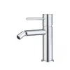 Mitigeur monocommande bidet en laiton et zamac finition chromee avec cartouche ceramique