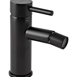 Mitigeur pour bidet à mousseur orientable SANINDUSA Alfa New Icone chromé livré avec fixation 2 flexibles