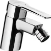 Mitigeur pour bidet mousseur orientable SANINDUSA Alfa Start chromé livré avec 2 flexibles