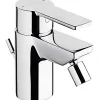 Mitigeur pour bidet SANINDUSA Master 40 chromé mode éco par limiteur de débit livré avec vidage