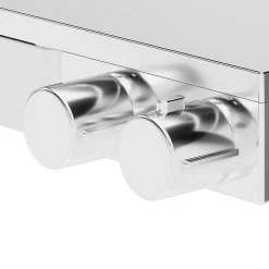 Mitigeur thermostatique bain/douche chromé GoodHome Kolima