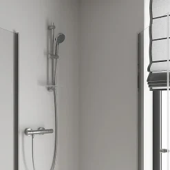 Mitigeur thermostatique douche GROHE Grohtherm 800 chromé avec filtres intégrés