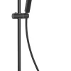 Mitigeur Thermostatique Douche Noir Ensemble De Conception Carree