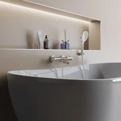 Mitigeur thermostatique de baignoire Schütte LONDON chromé