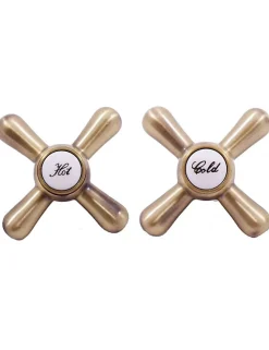 Mélangeur bidet long MORAVA sans siphon en laiton bronze