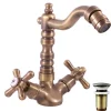 Mélangeur bidet MORAVA RETRO avec pop-up en laiton bronze