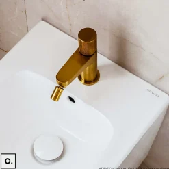 Mélangeur de bidet - CONTOUR - Or Brossé