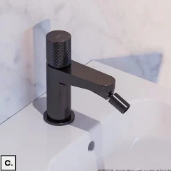Mélangeur de bidet - CONTOUR - Anthracite