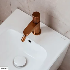 Mélangeur de bidet - Cuivre Brossé - CONTOUR