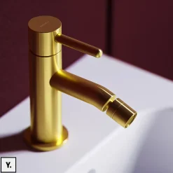 Mélangeur de bidet - Laiton Brossé - Y