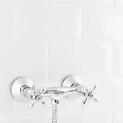 Mélangeur de douche rétro GoodHome Etel