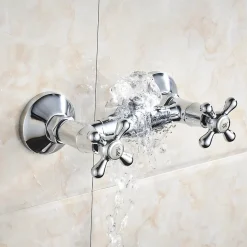 Mélangeur de douche rétro GoodHome Etel