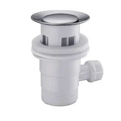 Mélangeur de lavabo en laiton chromé GoodHome Etel