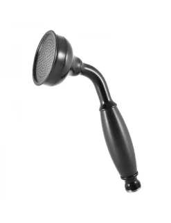 Mélangeur douche mural rétro MORAVA en laiton bronze noir-Bronze-Avec douchette à support pivotant-Bronze-15 --150 --15