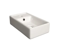 Naturel Lavabo Naturel Stilla 40x22 cm blanc brillant (STILLA401406)
