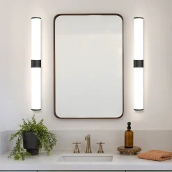 NETTLIFE applique miroir LED 15W 60cm blanc neutre 4000K noir