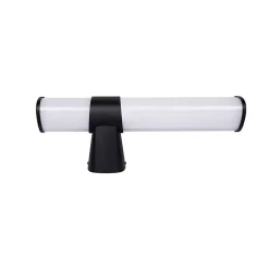 NETTLIFE 6W 30CM LED Salle de Bain IP44 Blanc Neutre 4000K Lampe Miroir Noir Moderne