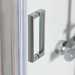 Niche de douche avec porte coulissante 100 cm en verre 6 mm - new giada