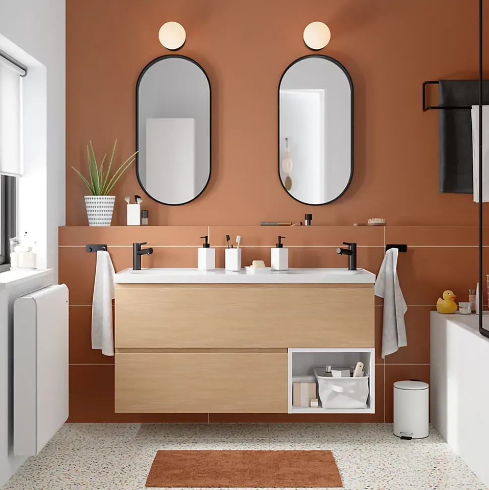 Niche l.40 x H.30 x P.45 cm blanc mat Kentia