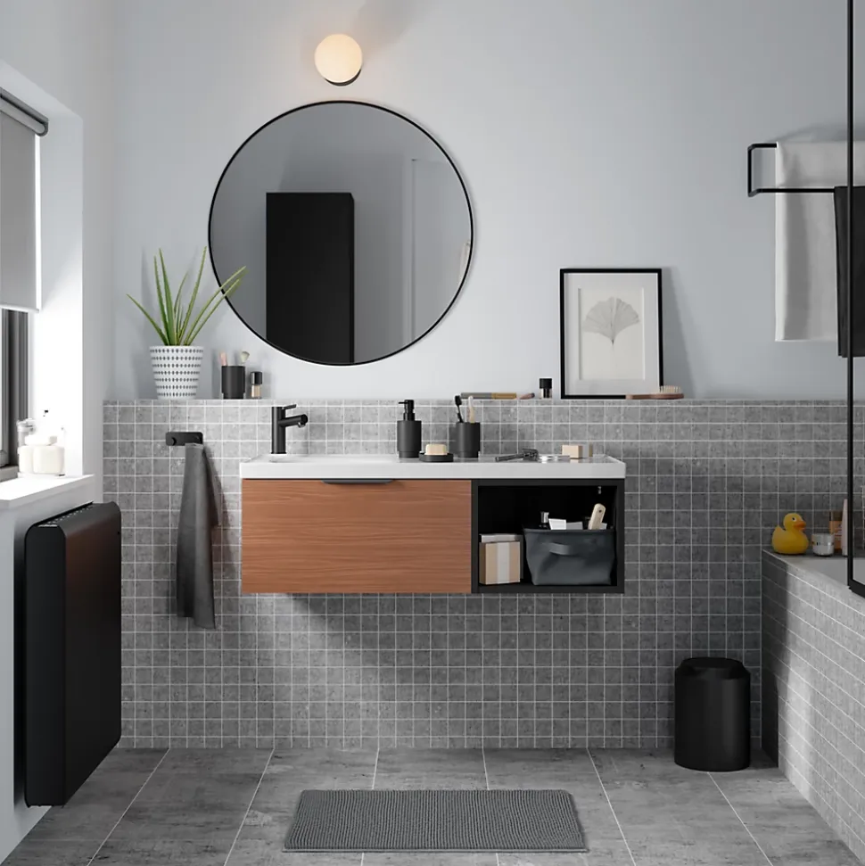 Niche l.40 x H.30 x P.45 cm blanc mat Kentia