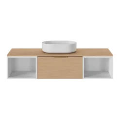Niche l.40 x H.30 x P.45 cm blanc mat Kentia