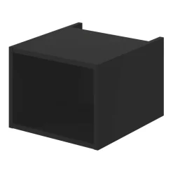 Niche l.40 x H.30 x P.45 cm noir mat Kentia