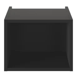 Niche l.40 x H.30 x P.45 cm noir mat Kentia