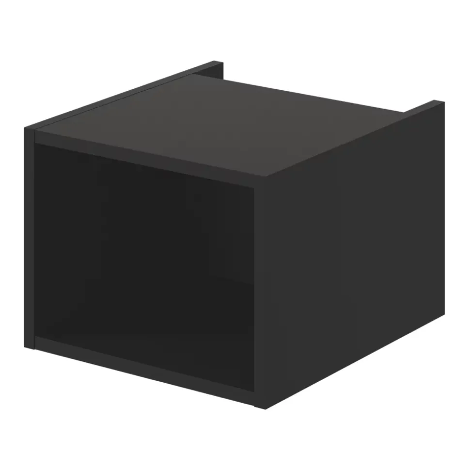 Niche l.40 x H.30 x P.45 cm noir mat Kentia